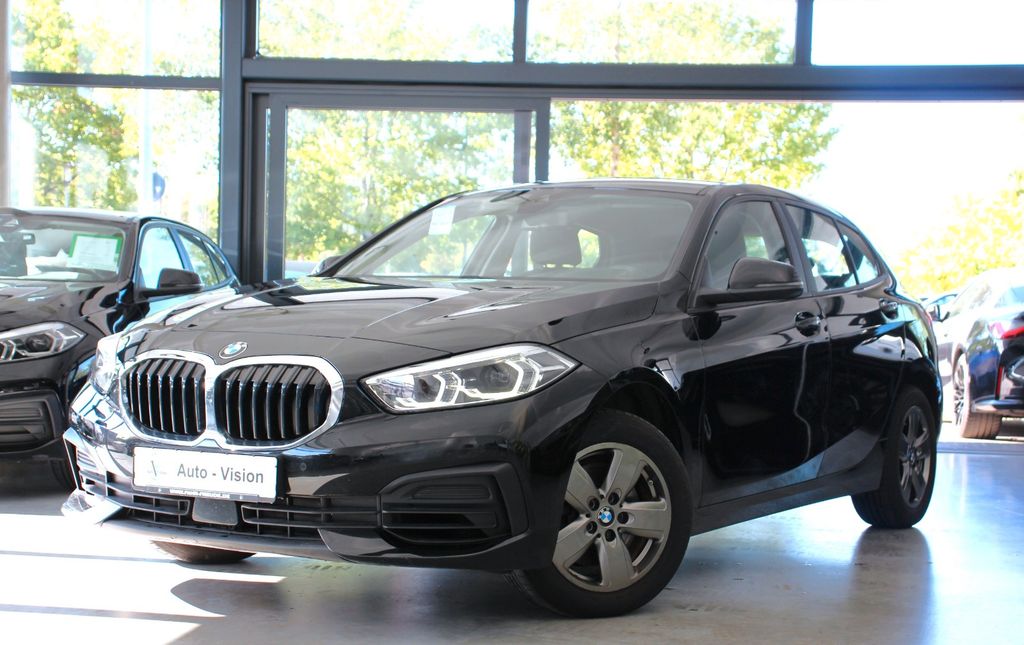 BMW 116 2023 г. Чёрный, пробег 29293 км
