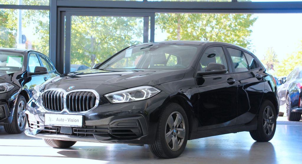 BMW 116 2023 г. Чёрный, пробег 29293 км