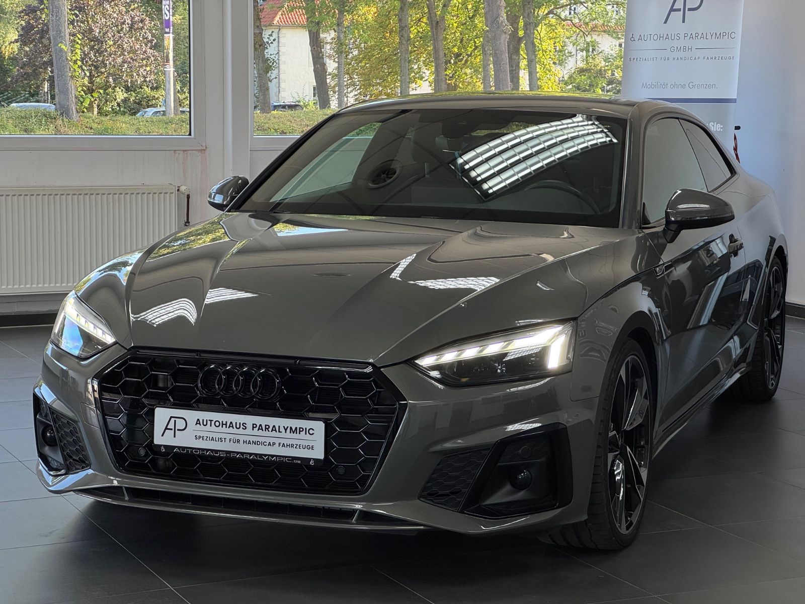 Audi A5 2023 г. Серый, пробег 45412 км