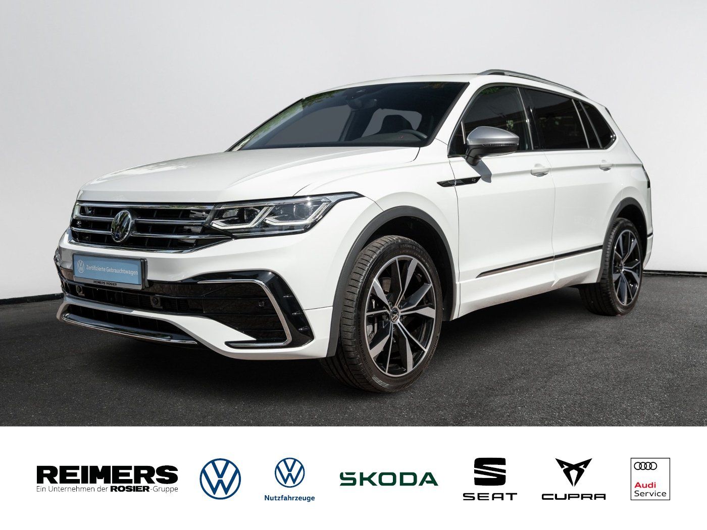 Volkswagen TIGUAN ALLSPACE 2022 г. Белый, пробег 19650 км