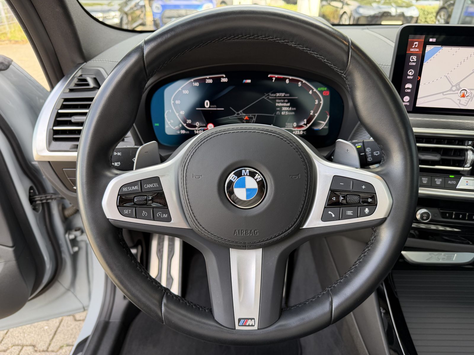 BMW X3 2023 г. Серый, пробег 31736 км