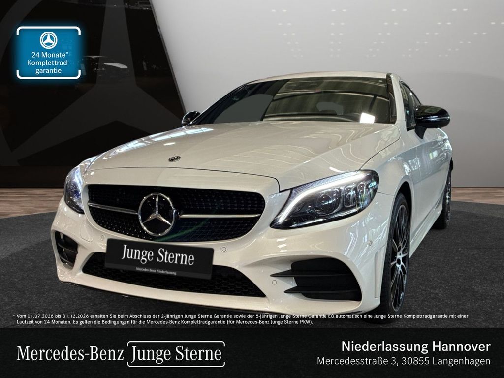 Mercedes-Benz C 400 2022 г. Белый, пробег 47365 км
