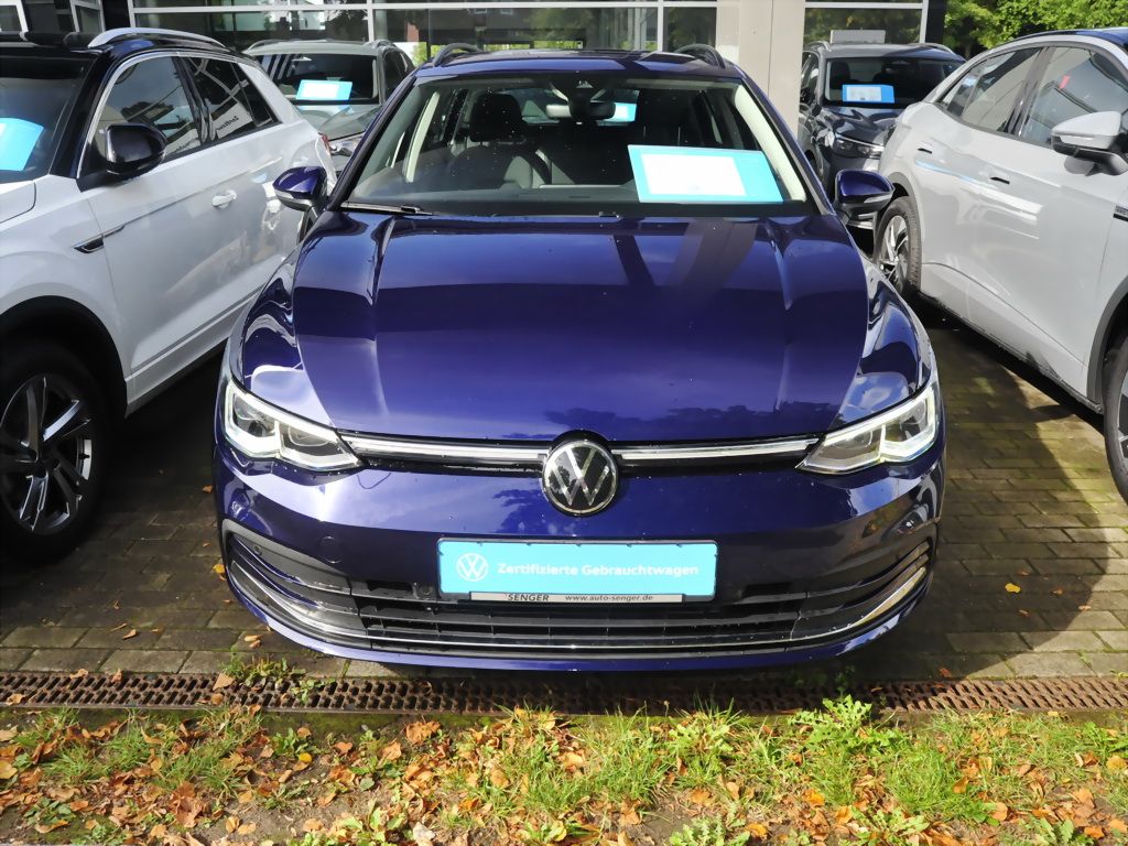 Volkswagen Golf 2022 г. Синий, пробег 39850 км