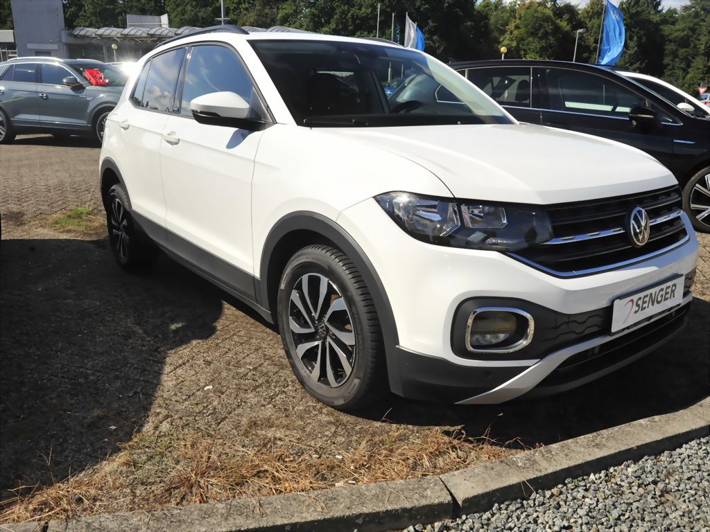 Volkswagen T-Cross 2022 г. Белый, пробег 41850 км