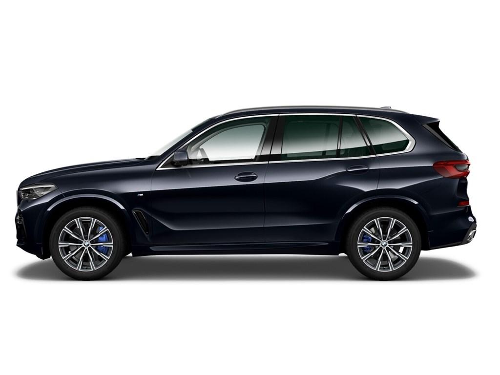 BMW X5 2023 г. Чёрный, пробег 46400 км