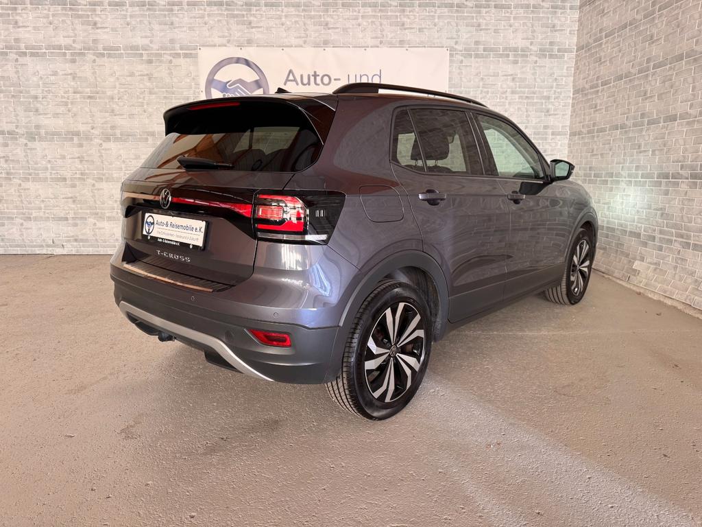 Volkswagen T-Cross 2022 г. Серый, пробег 38200 км