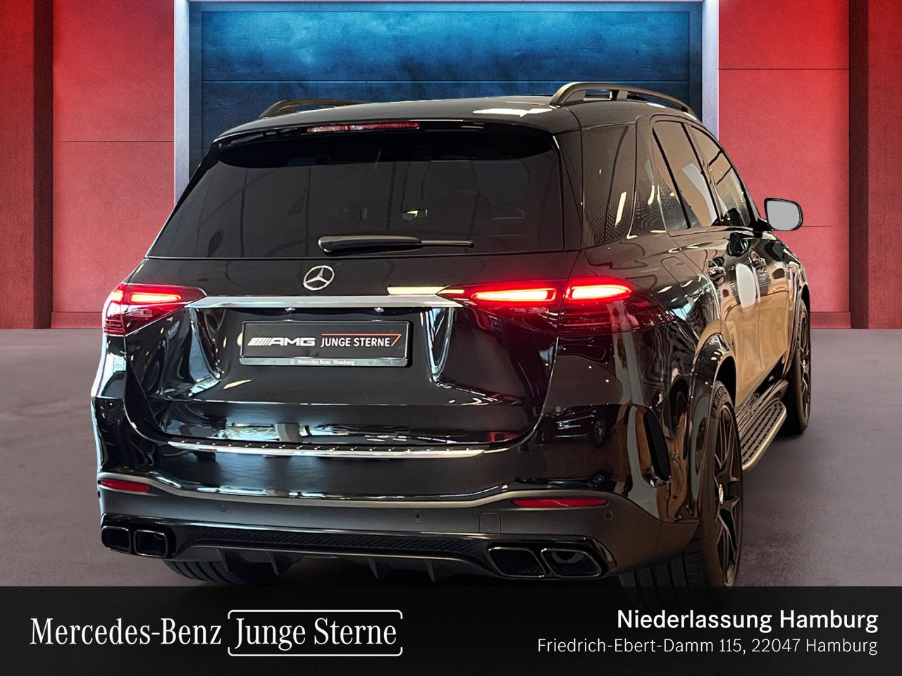 Mercedes-Benz GLE 63 AMG 2024 г. Чёрный, пробег 52869 км