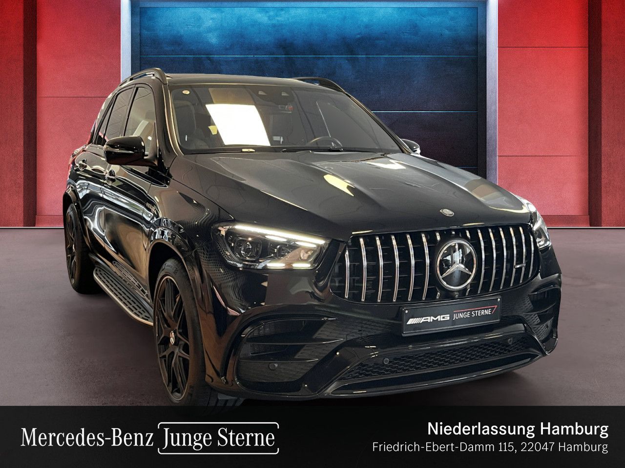 Mercedes-Benz GLE 63 AMG 2024 г. Чёрный, пробег 52869 км