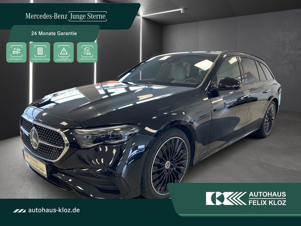 Mercedes-Benz E 450 2025 г. Чёрный, пробег 13108 км