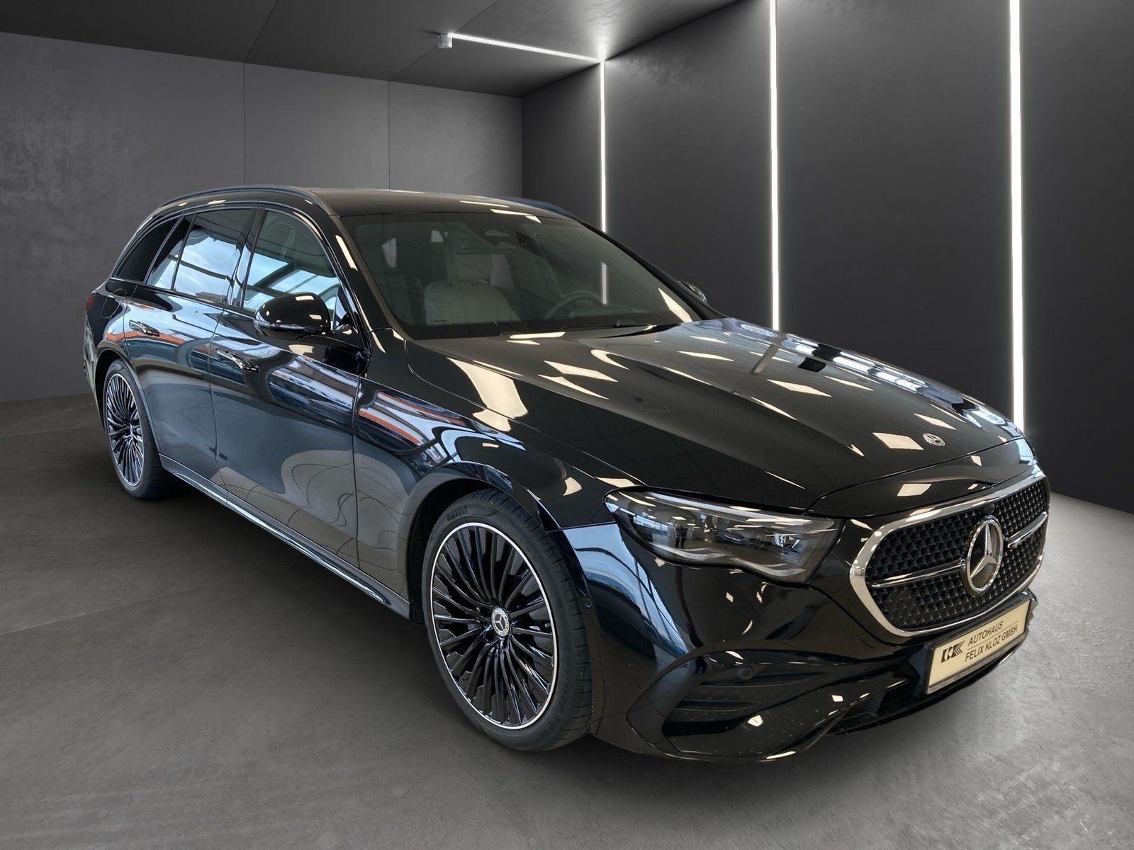 Mercedes-Benz E 450 2025 г. Чёрный, пробег 13108 км