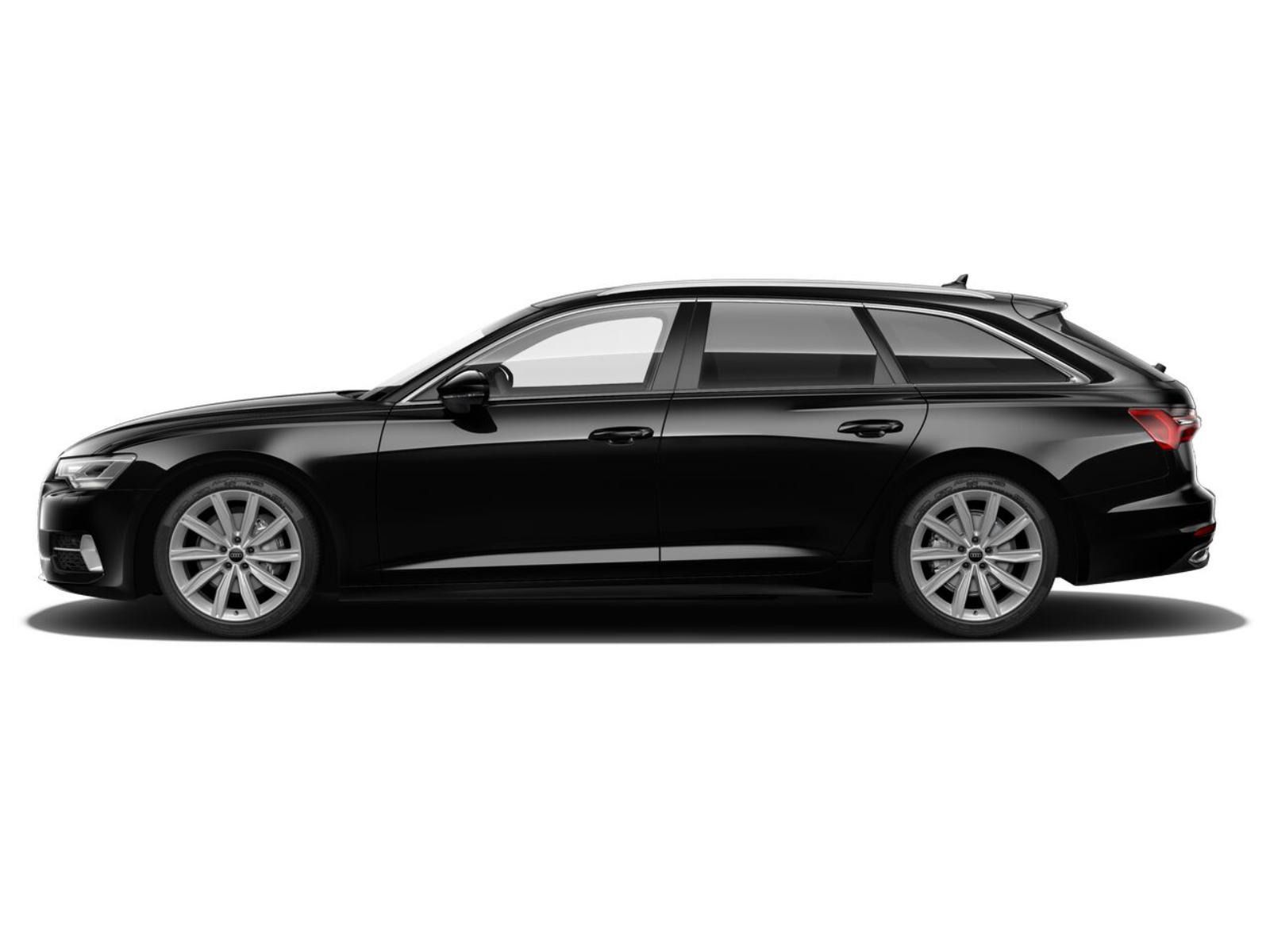 Audi A6 2022 г. Чёрный, пробег 53659 км