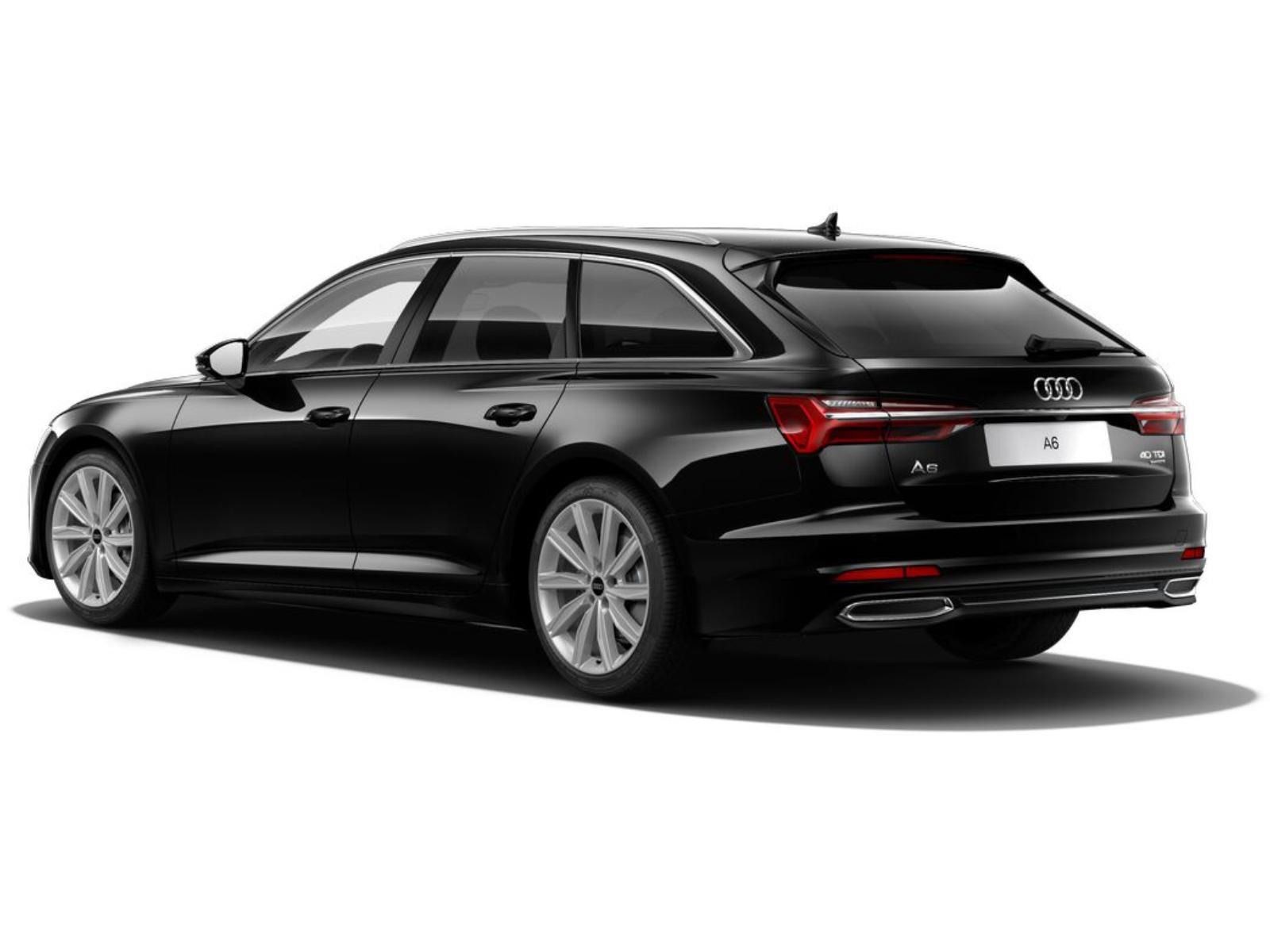 Audi A6 2022 г. Чёрный, пробег 53659 км
