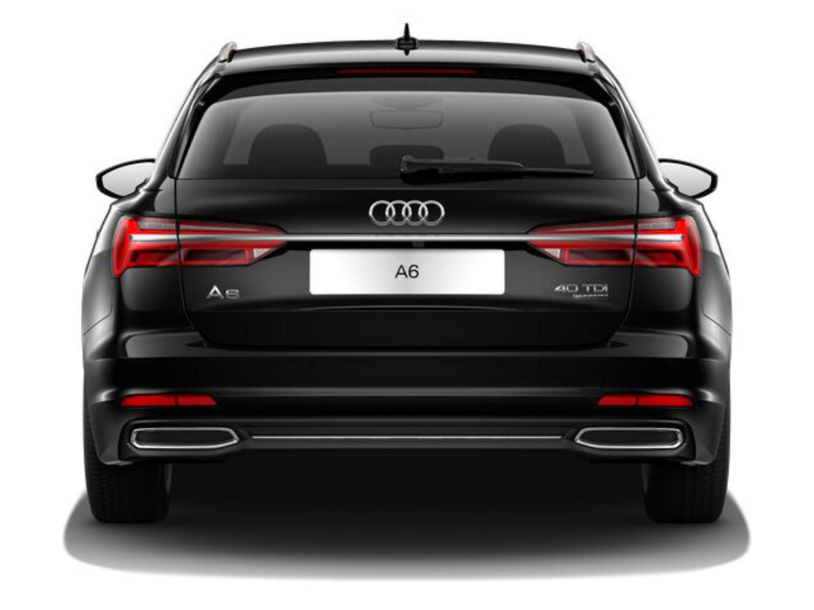 Audi A6 2022 г. Чёрный, пробег 53659 км