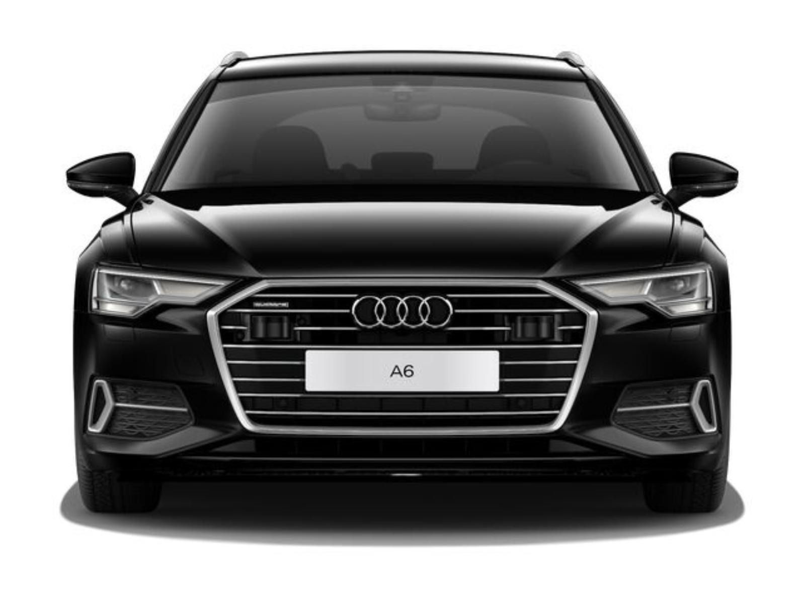 Audi A6 2022 г. Чёрный, пробег 53659 км