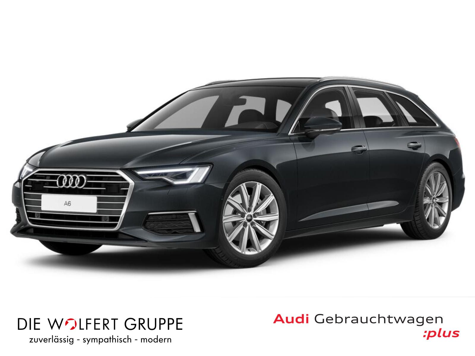 Audi A6 2023 г. Серый, пробег 46599 км