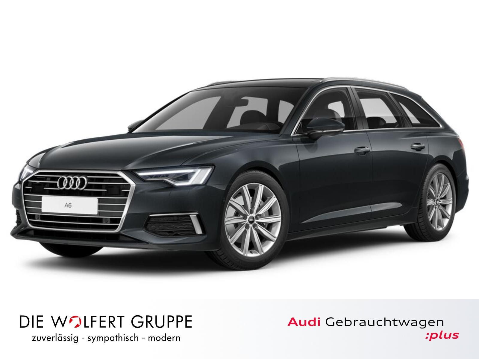 Audi A6 2023 г. Серый, пробег 46599 км