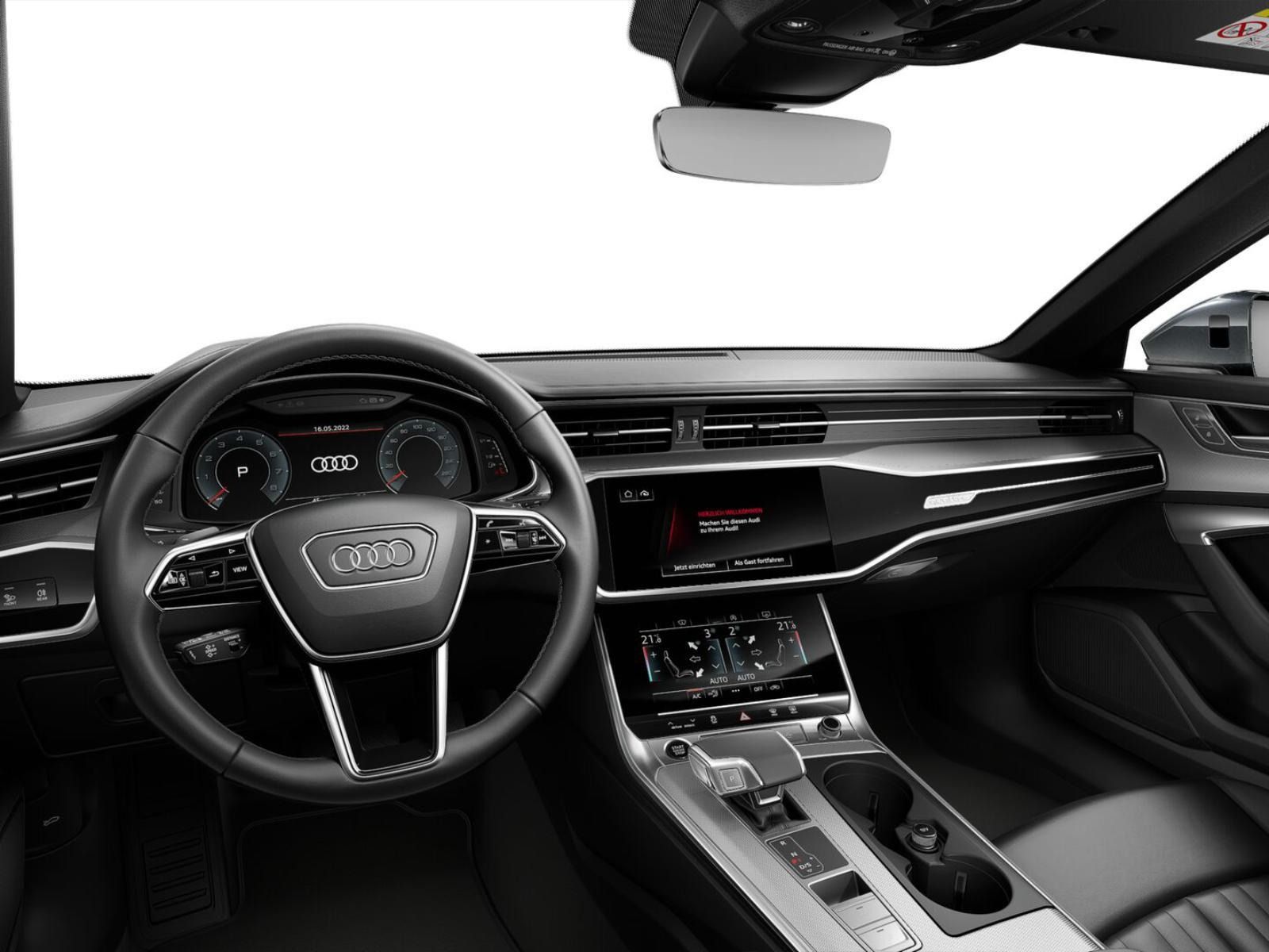 Audi A6 2023 г. Серый, пробег 46599 км