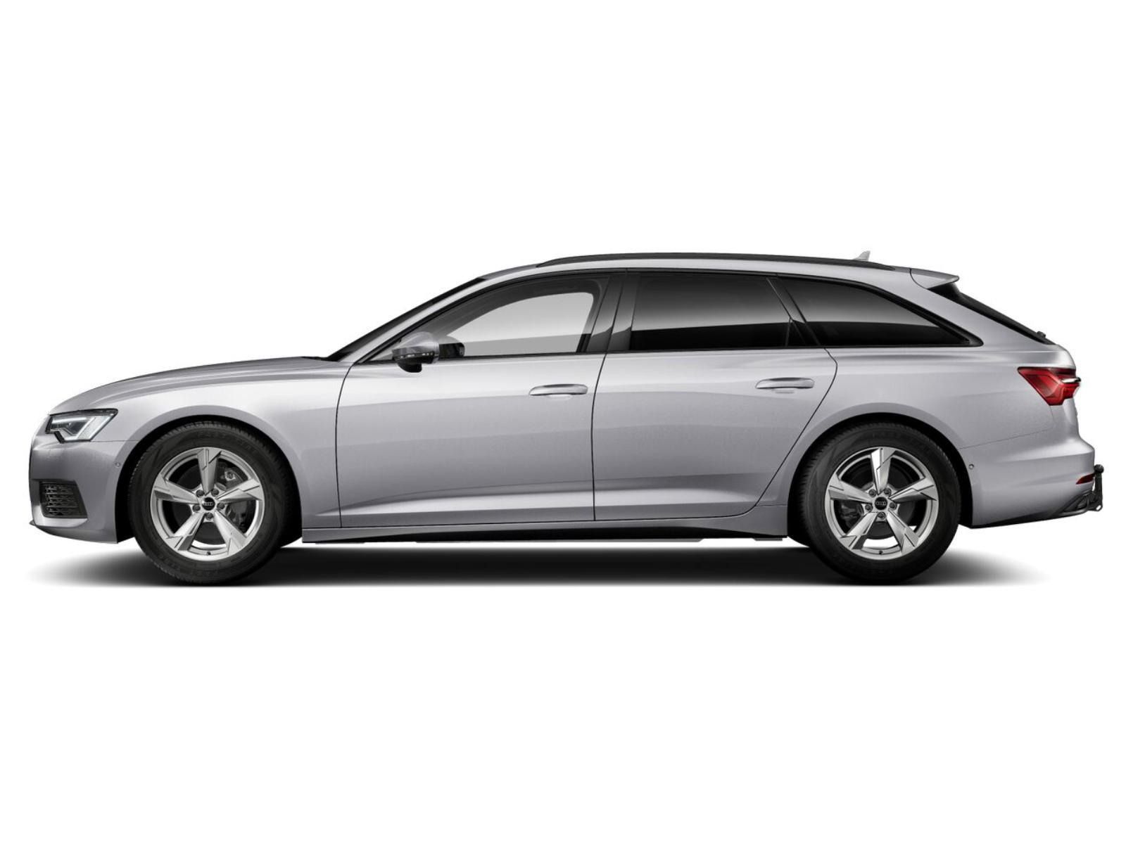 Audi A6 2023 г. Серебристый, пробег 33614 км