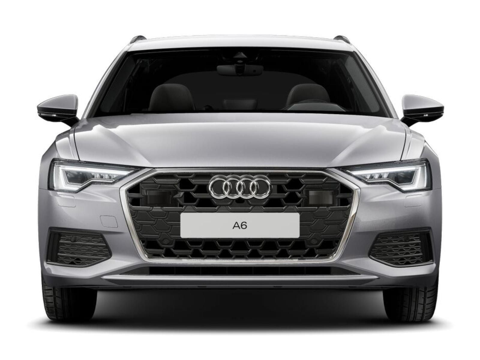 Audi A6 2023 г. Серебристый, пробег 33614 км