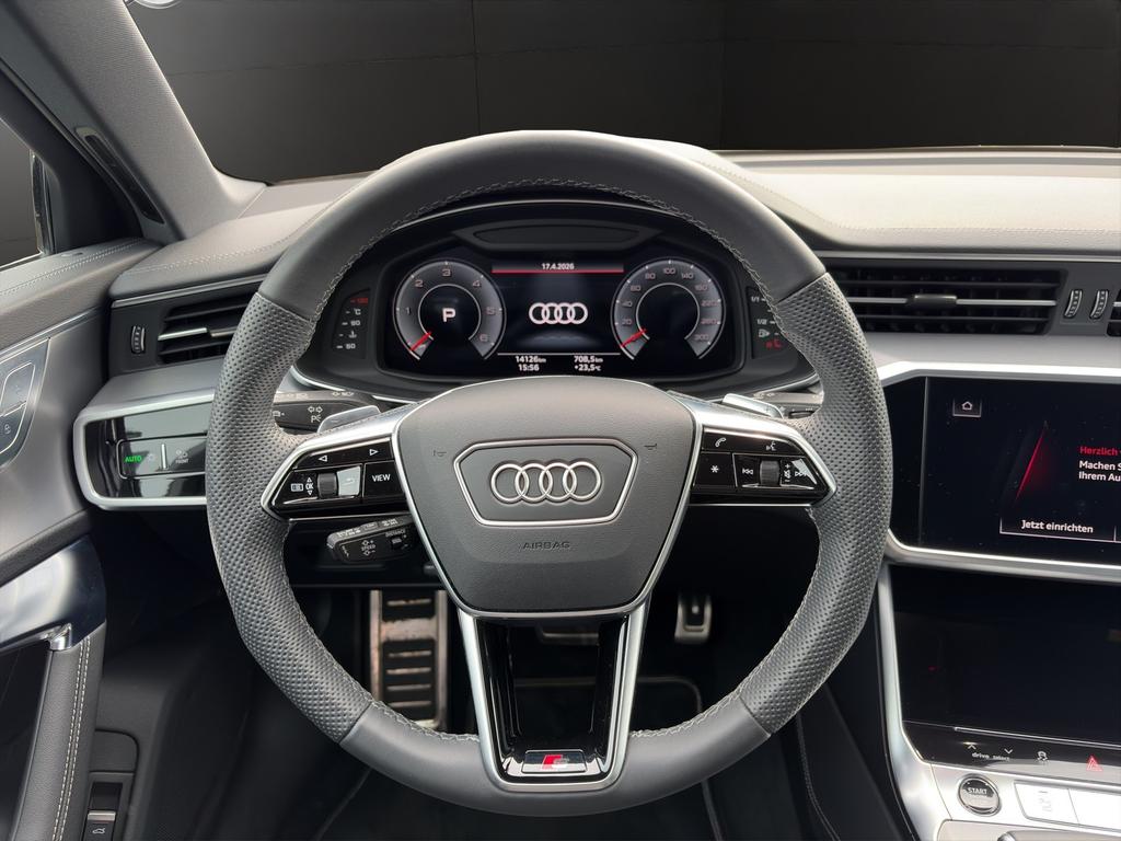 Audi A6 2025 г. Синий, пробег 14126 км