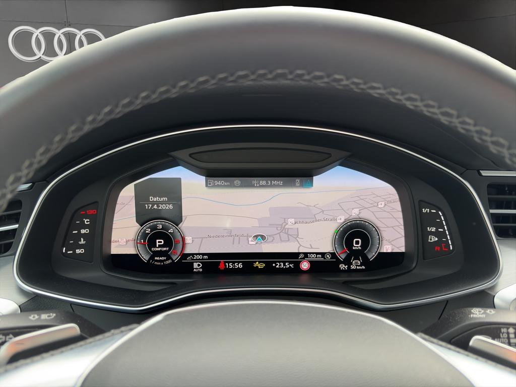 Audi A6 2025 г. Синий, пробег 14126 км