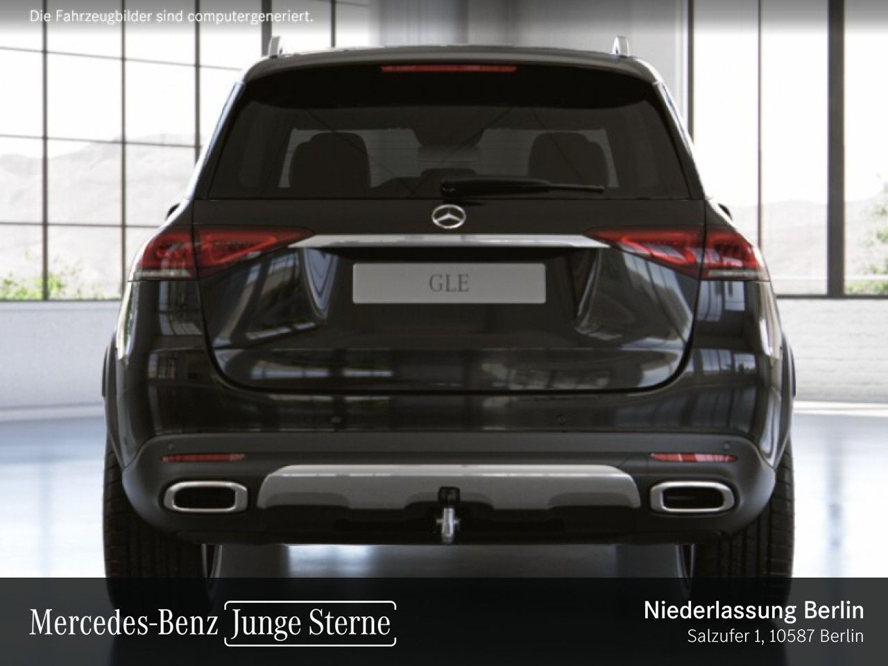 Mercedes-Benz GLE 300 2022 г. Чёрный, пробег 32902 км