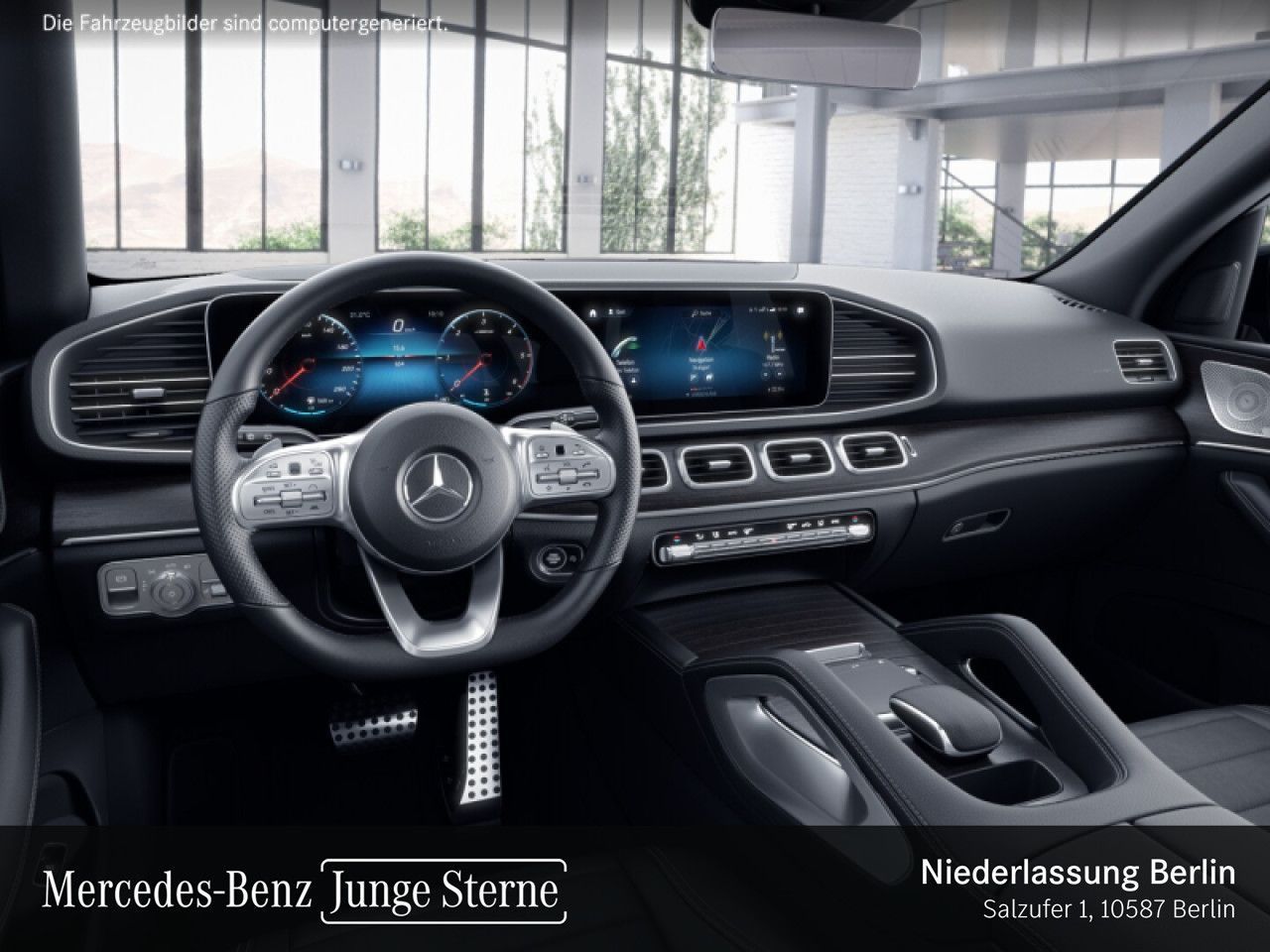 Mercedes-Benz GLE 300 2022 г. Чёрный, пробег 32902 км