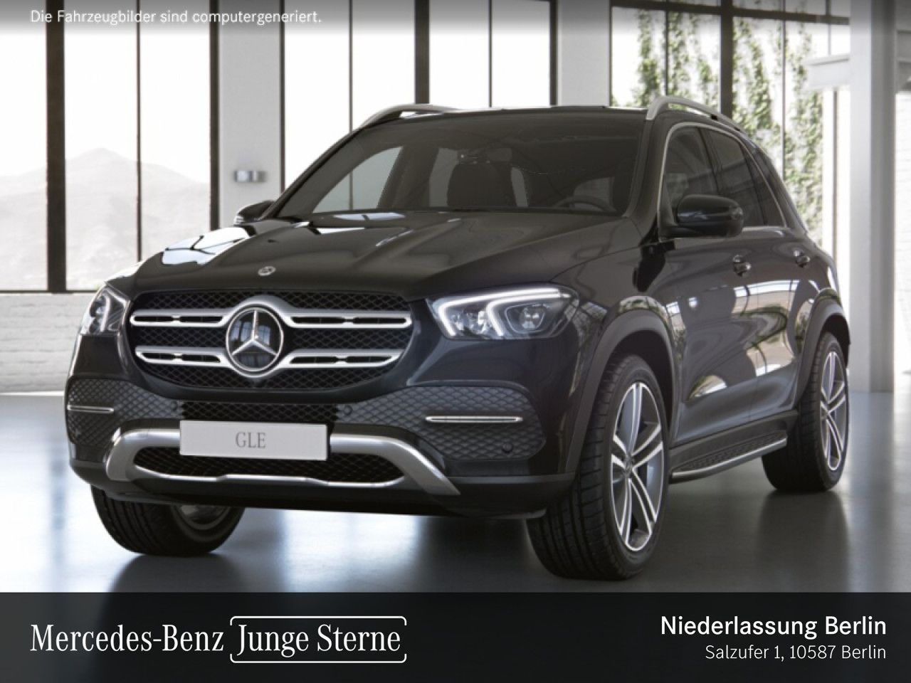 Mercedes-Benz GLE 300 2022 г. Чёрный, пробег 32902 км