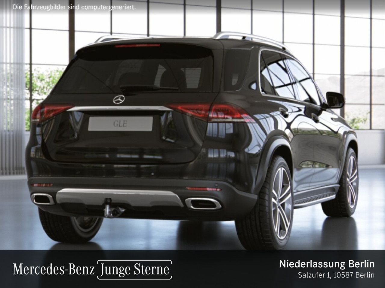 Mercedes-Benz GLE 300 2022 г. Чёрный, пробег 32902 км
