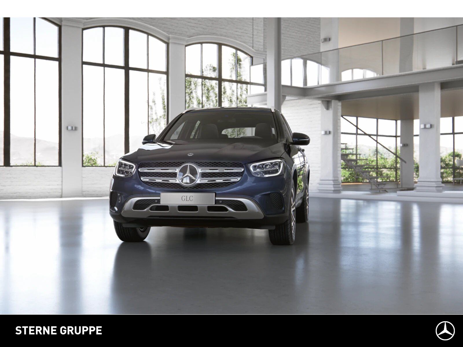 Mercedes-Benz GLC 220 2022 г. Синий, пробег 55655 км