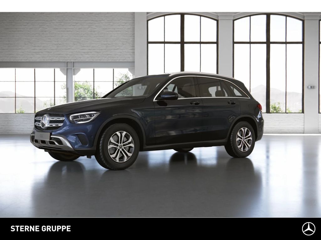Mercedes-Benz GLC 220 2022 г. Синий, пробег 55655 км