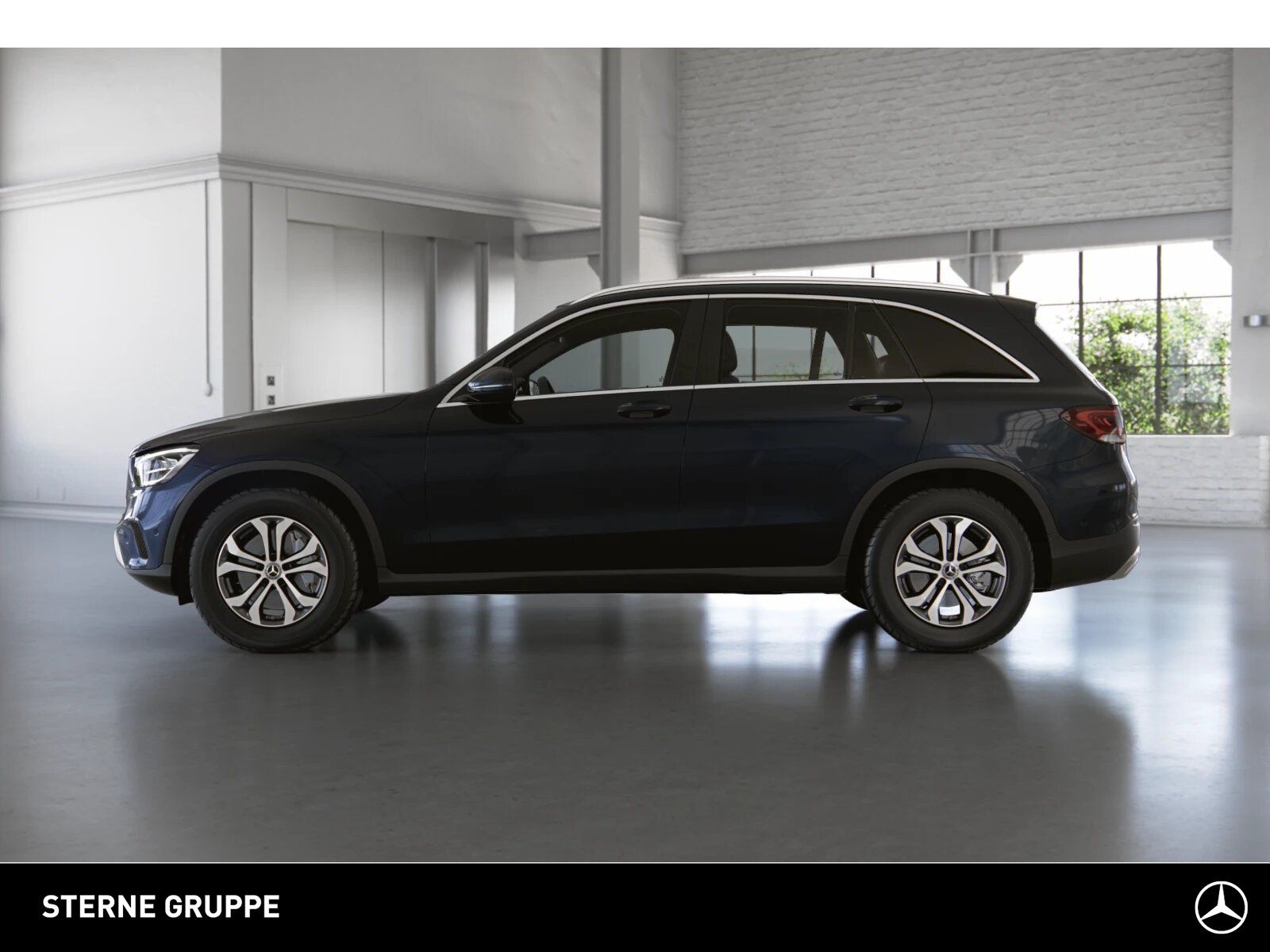 Mercedes-Benz GLC 220 2022 г. Синий, пробег 55655 км