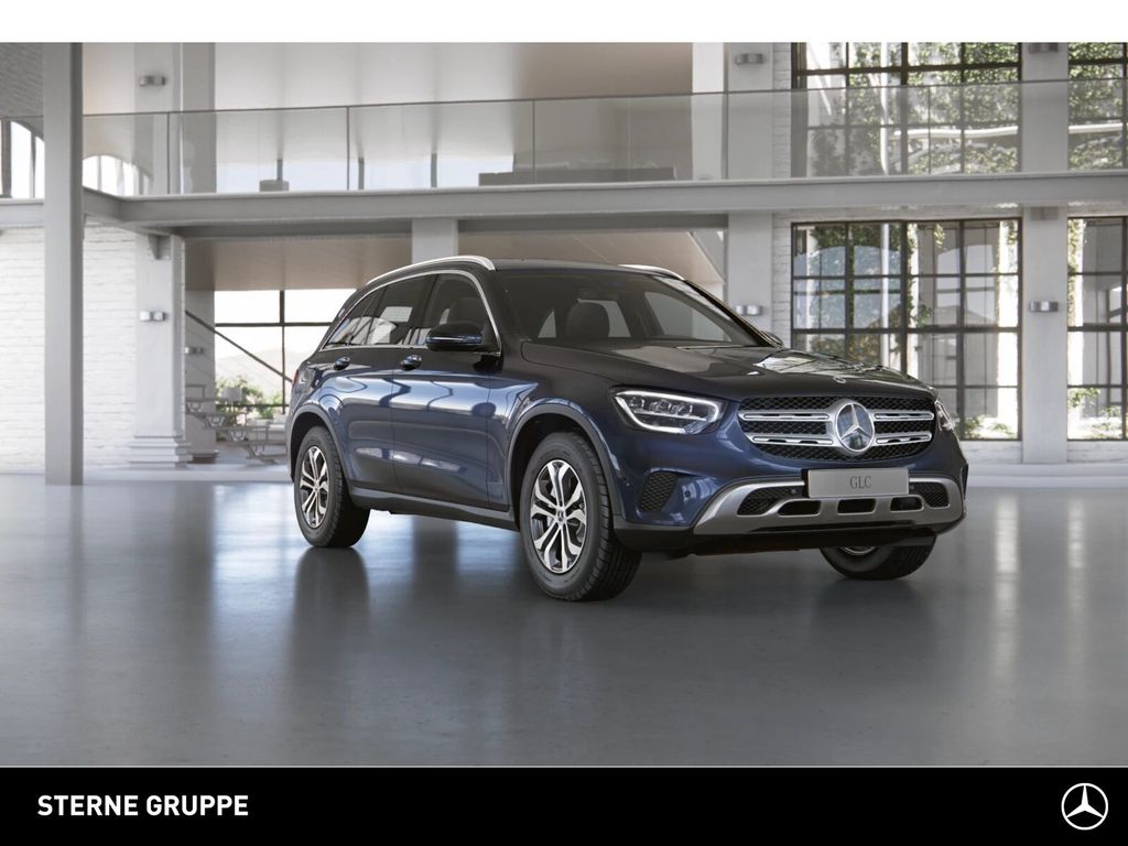 Mercedes-Benz GLC 220 2022 г. Синий, пробег 55655 км