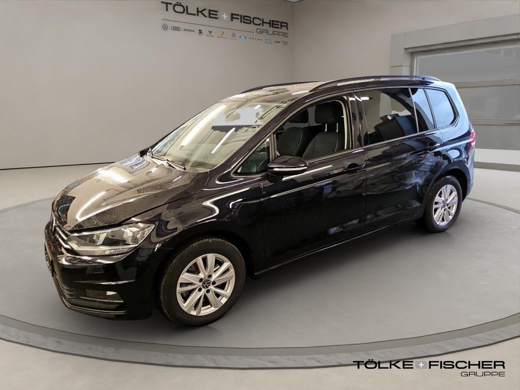 Volkswagen Touran 2023 г. Чёрный, пробег 50383 км