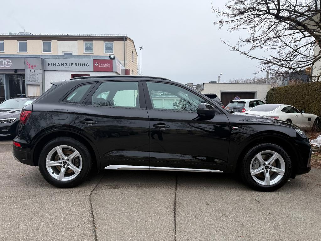 Audi Q5 2024 г. Чёрный, пробег 46884 км