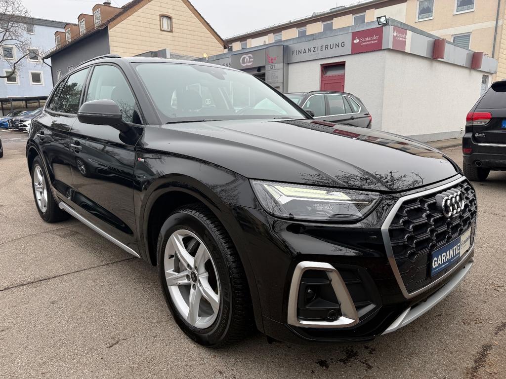 Audi Q5 2024 г. Чёрный, пробег 46884 км