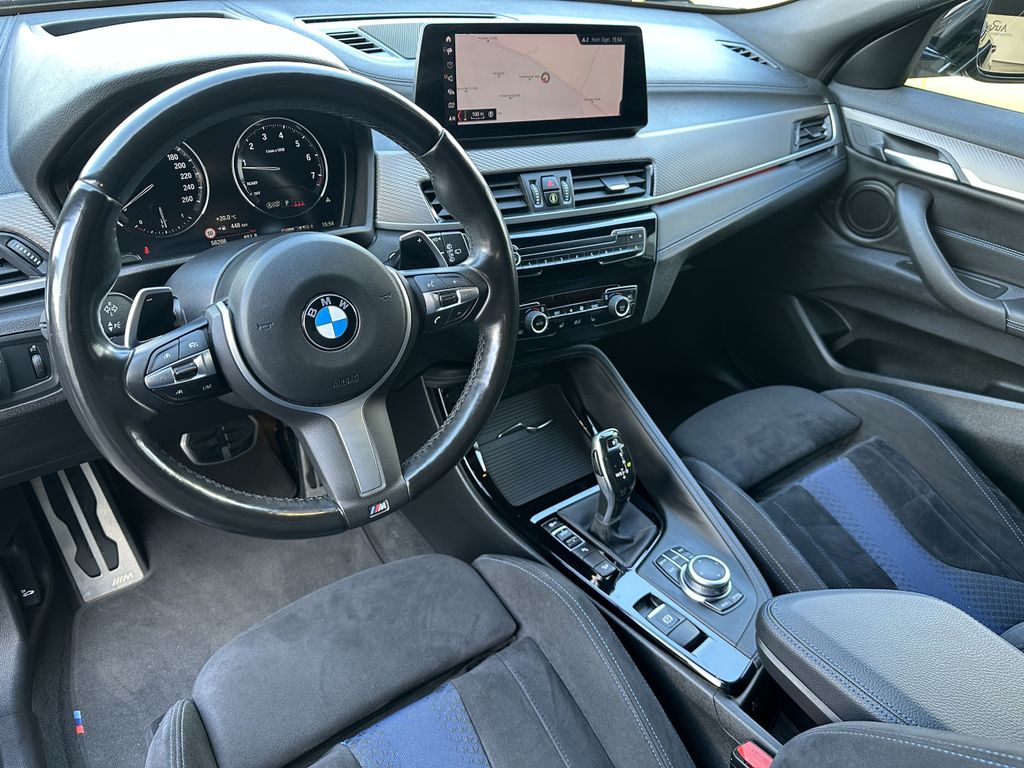 BMW X2 2021 г. Чёрный, пробег 56750 км