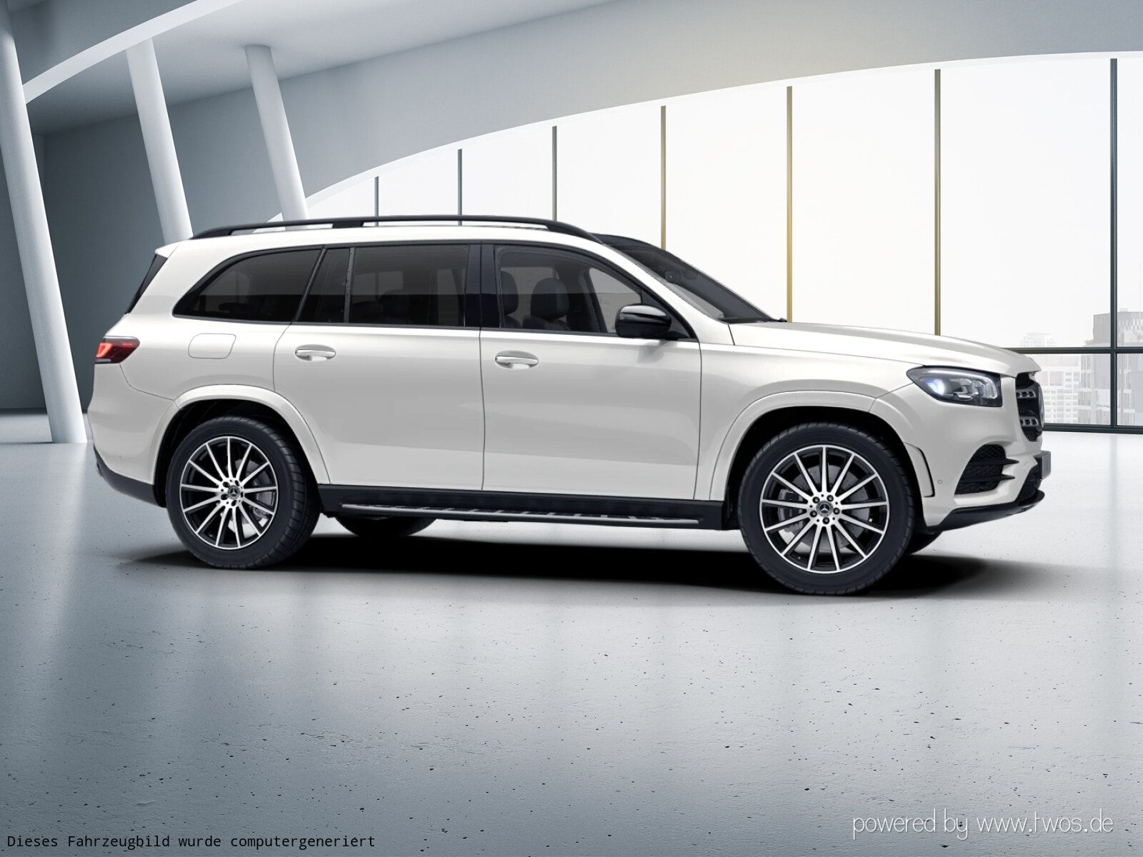 Mercedes-Benz GLS 450 2024 г. Белый, пробег 35522 км