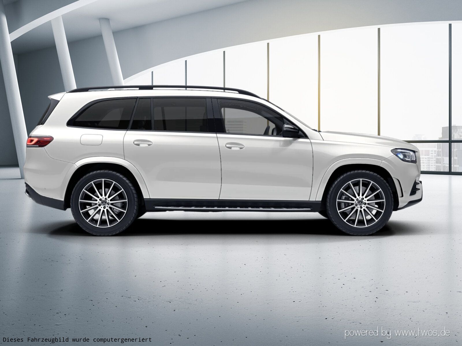 Mercedes-Benz GLS 450 2024 г. Белый, пробег 35522 км