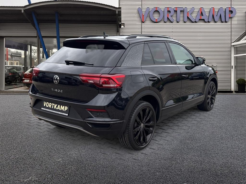 Volkswagen T-Roc 2022 г. Чёрный, пробег 57532 км