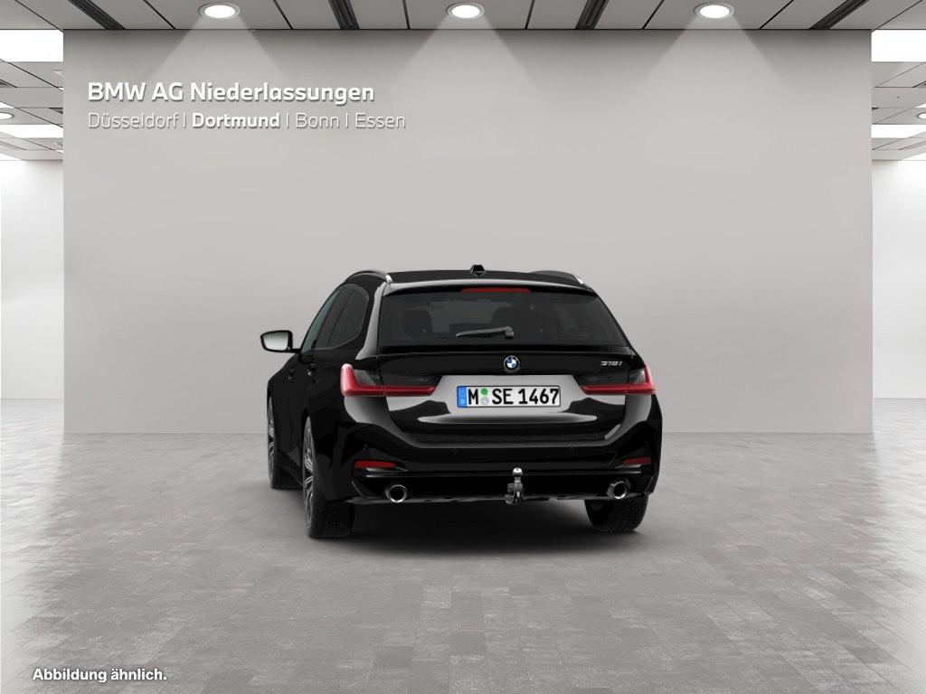 BMW 318 2023 г. Чёрный, пробег 31887 км