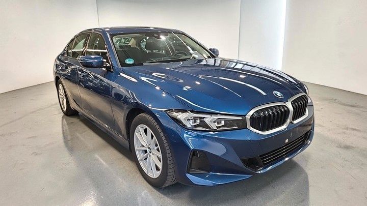BMW 320 2023 г. Синий, пробег 50000 км