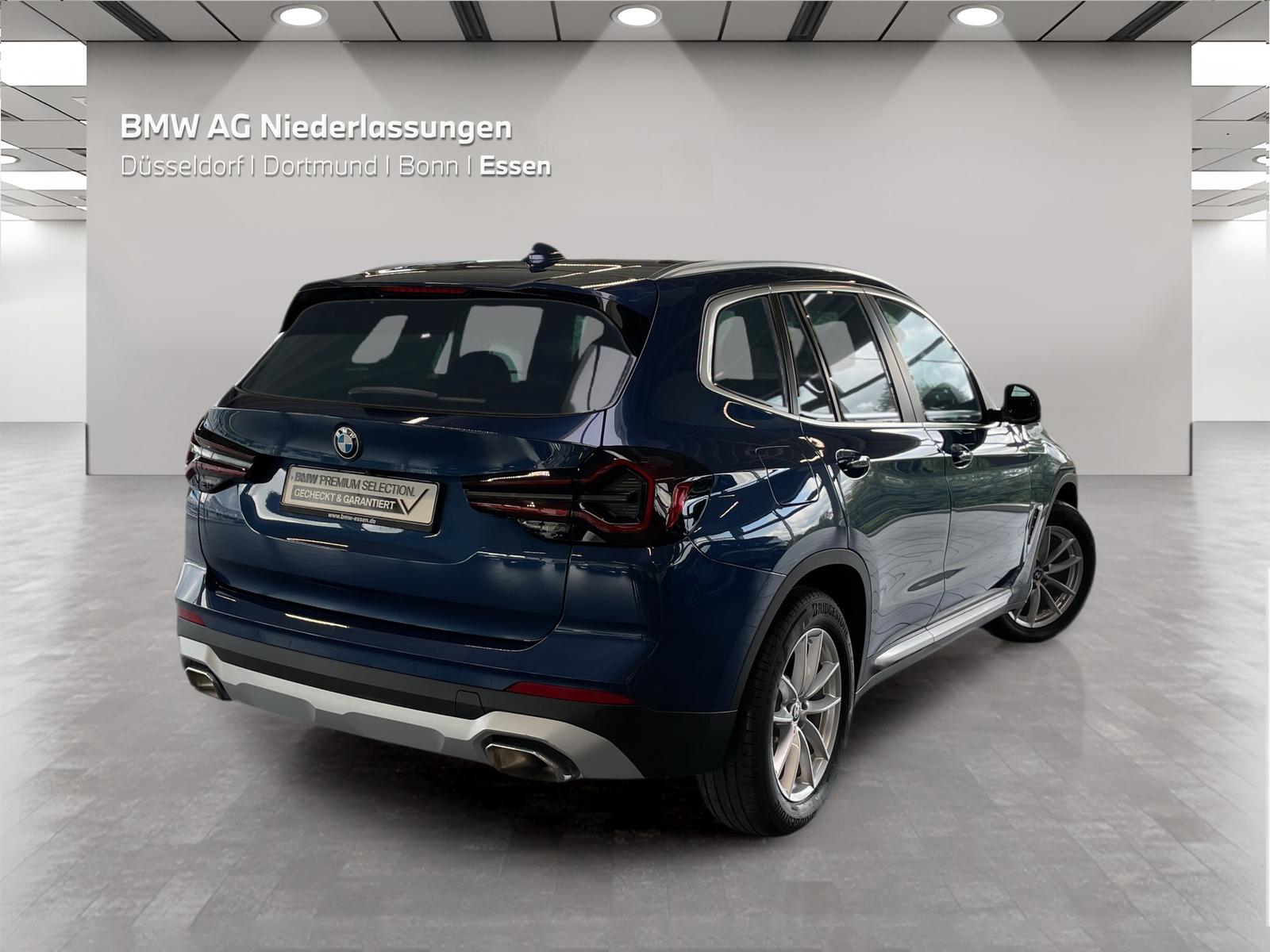 BMW X3 2023 г. Синий, пробег 45327 км