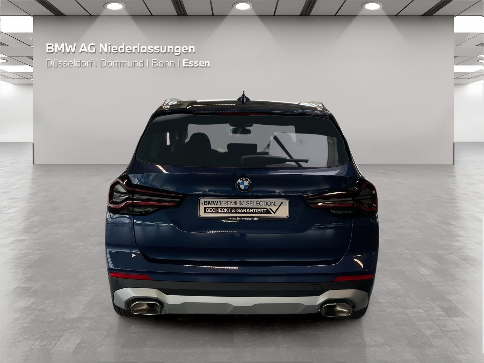 BMW X3 2023 г. Синий, пробег 45327 км