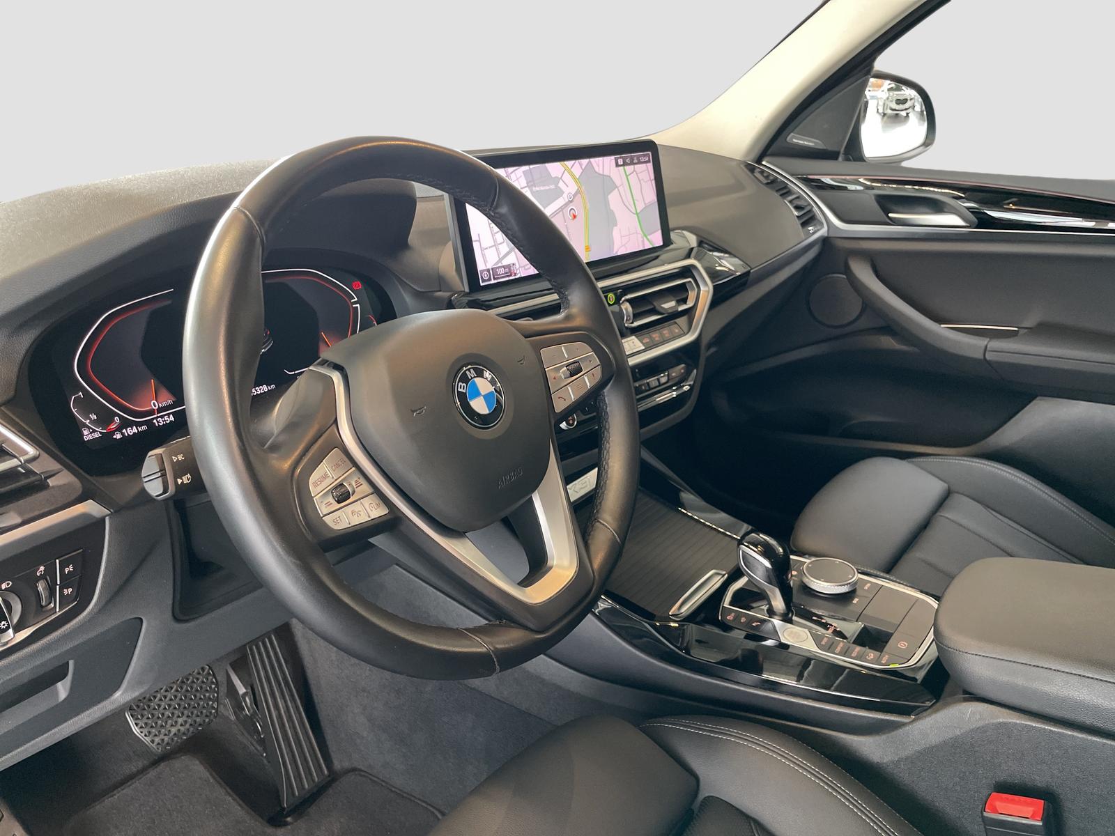 BMW X3 2023 г. Синий, пробег 45327 км