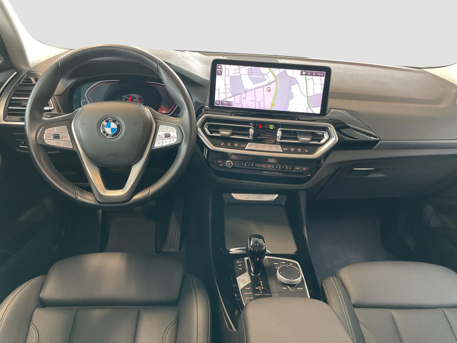 BMW X3 2023 г. Синий, пробег 45327 км