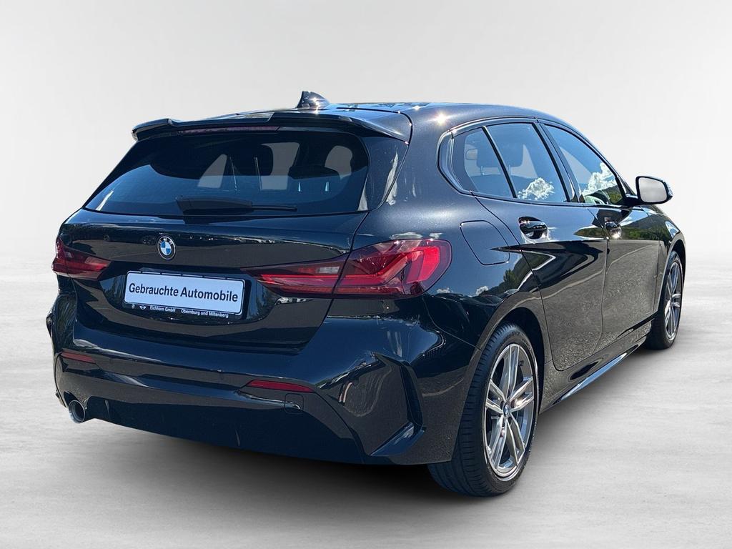 BMW 118 2022 г. Чёрный, пробег 47990 км