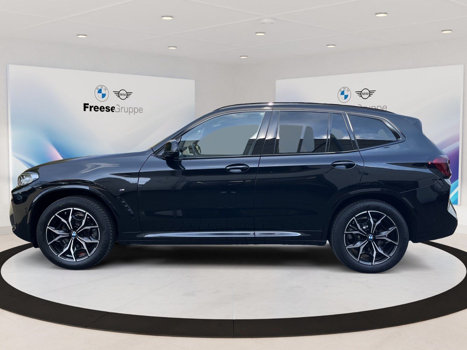 BMW X3 2024 г. Чёрный, пробег 46989 км