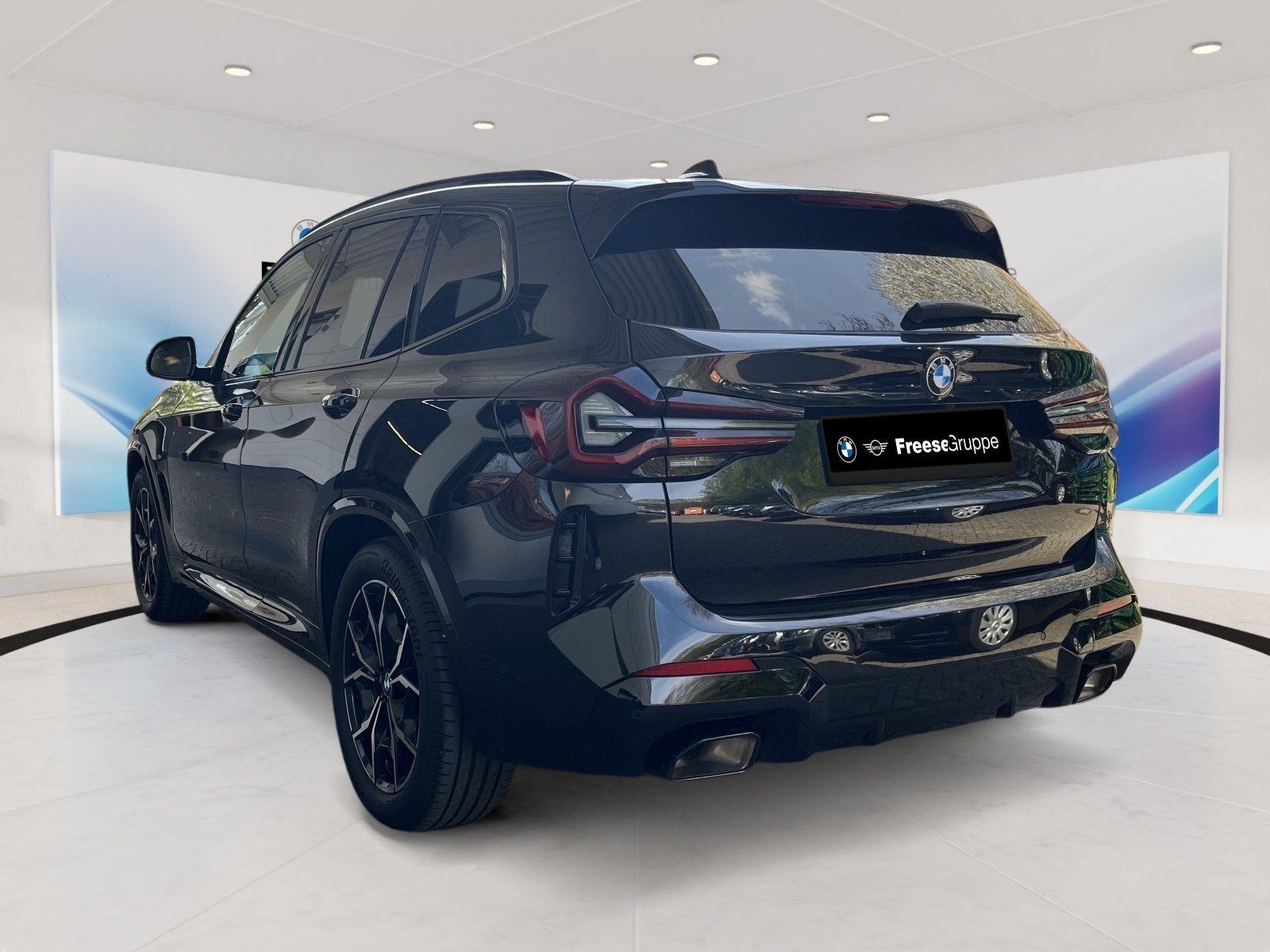 BMW X3 2024 г. Чёрный, пробег 46989 км