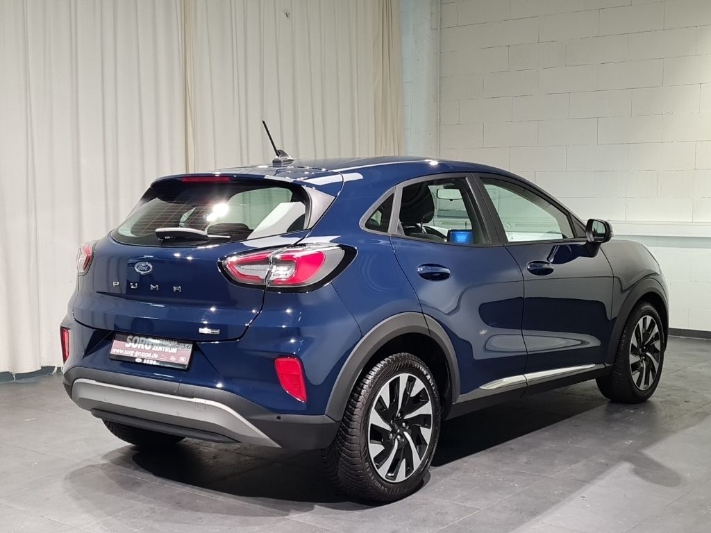Ford Puma 2023 г. Синий, пробег 53843 км